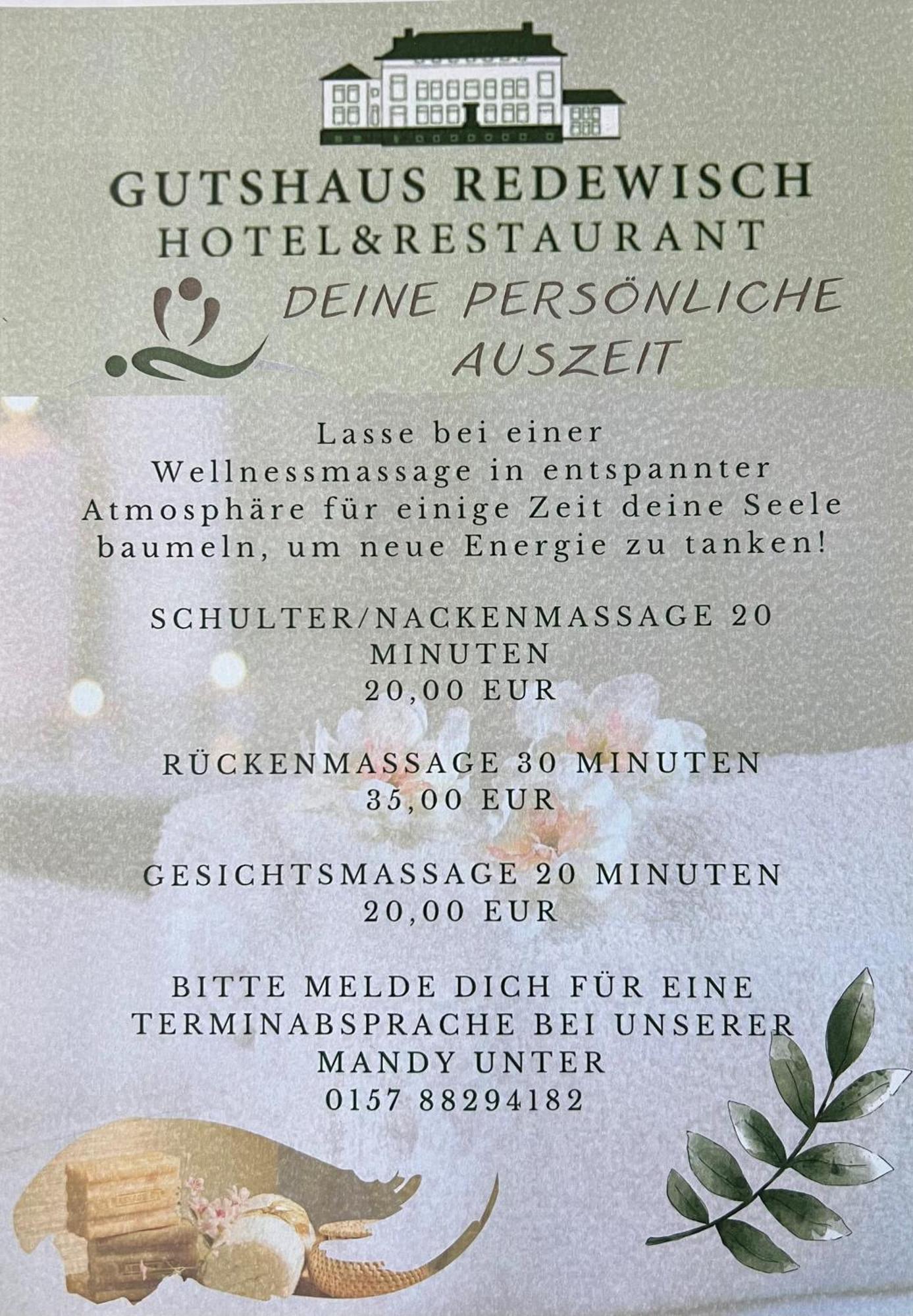Gutshaus Redewisch Hotel & Restaurant Boltenhagen  Ngoại thất bức ảnh